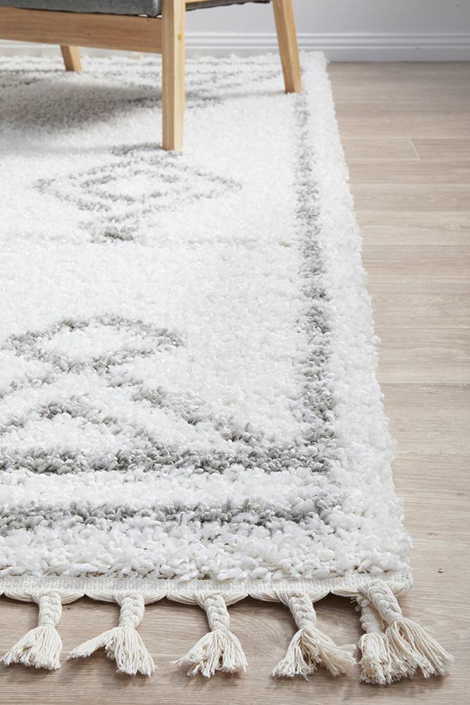 Casualness Pombal White Rug