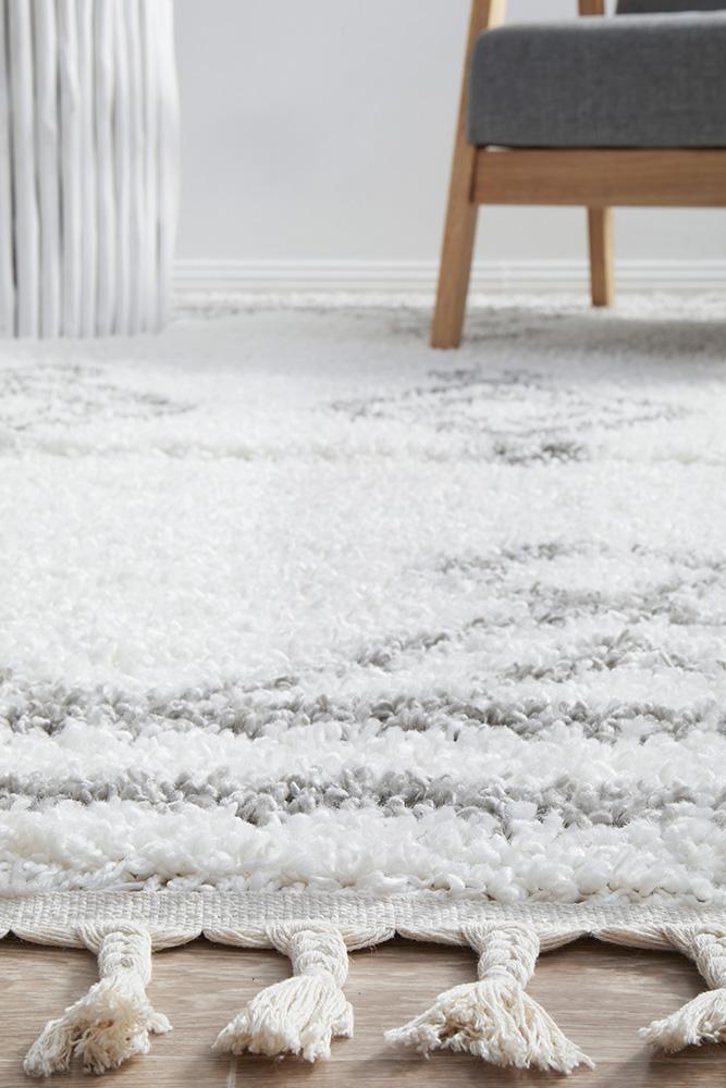 Casualness Pombal White Rug