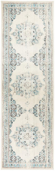 Rhythmic Smooth White Rug