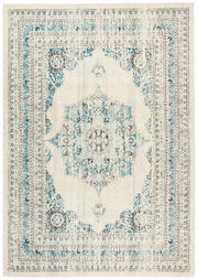 Rhythmic Smooth White Rug