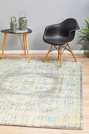 Rhythmic Tuneful Grey Rug