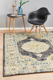 Rhythmic Sweet Charcoal Rug