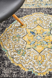 Rhythmic Sweet Charcoal Rug