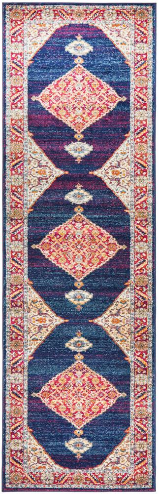 Rhythmic Harmony Royal Blue Rug