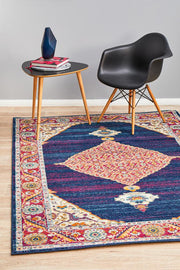 Rhythmic Harmony Royal Blue Rug