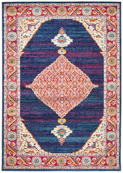 Rhythmic Harmony Royal Blue Rug