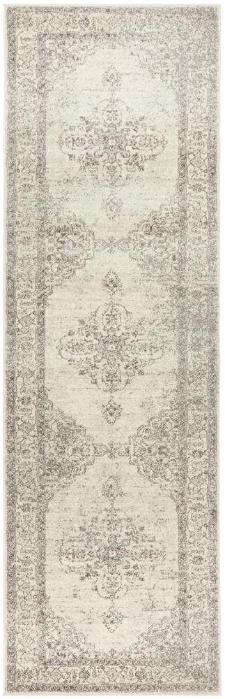 Rhythmic Melodious Silver Rug
