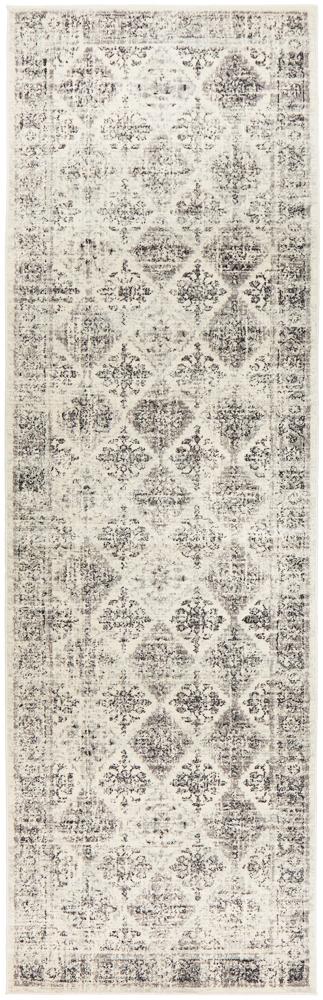 Rhythmic Clear Grey Runner Rug