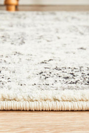Rhythmic Clear Grey Runner Rug