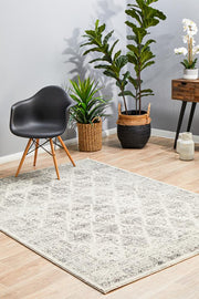 Rhythmic Clear Grey Rug