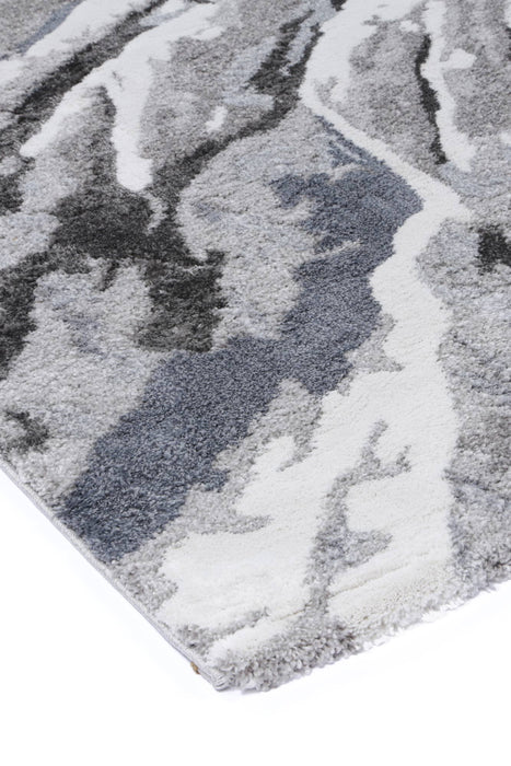 Yuzil Multi Abstract Wave Rug