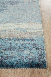 Monet Stunning Blue Runner Rug