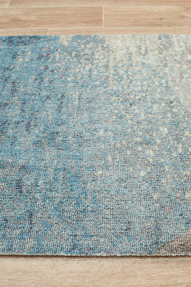 Monet Stunning Blue Runner Rug