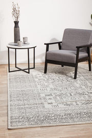 Miter Seaside Silver Rug