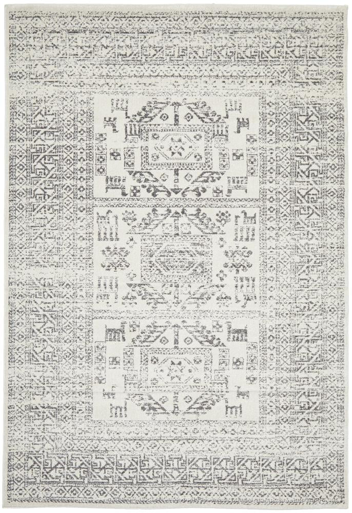 Miter Seaside Silver Rug