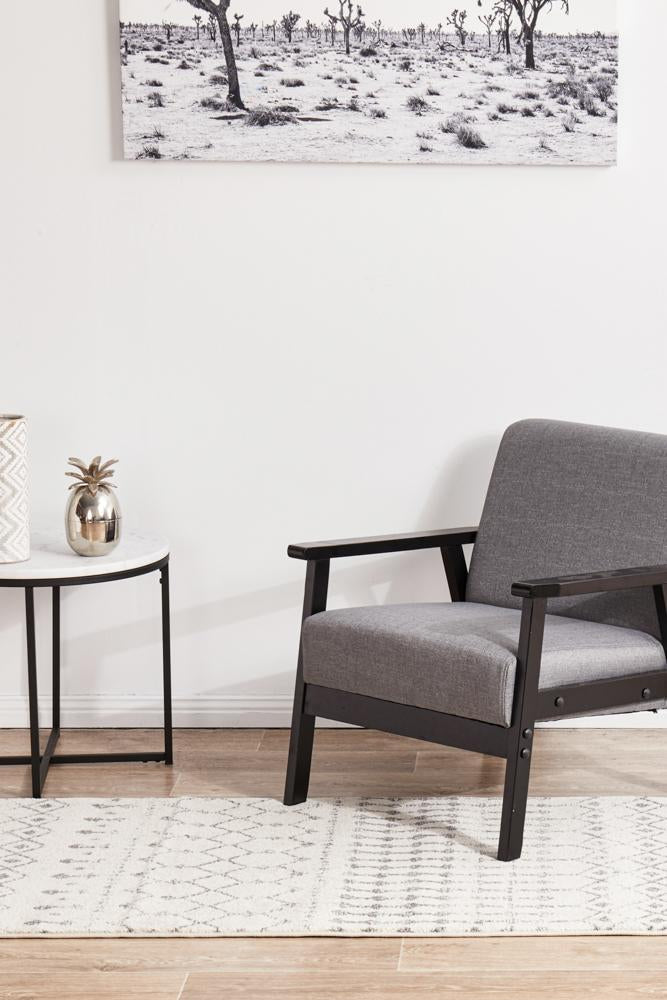 Miter Inozu Silver Runner Rug