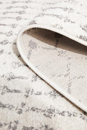 Miter Inozu Silver Runner Rug