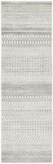 Miter Denize Silver Rug