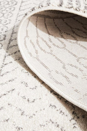 Miter Denize Silver Runner Rug