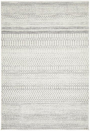 Miter Denize Silver Rug