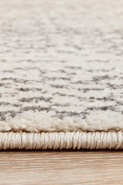 Miter Denize Silver Rug