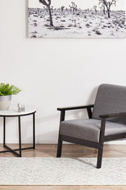 Miter Celsus Silver Runner Rug