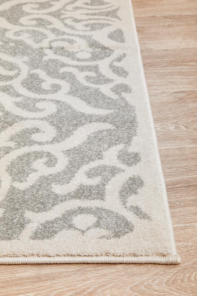 Miter Celsus Silver Rug