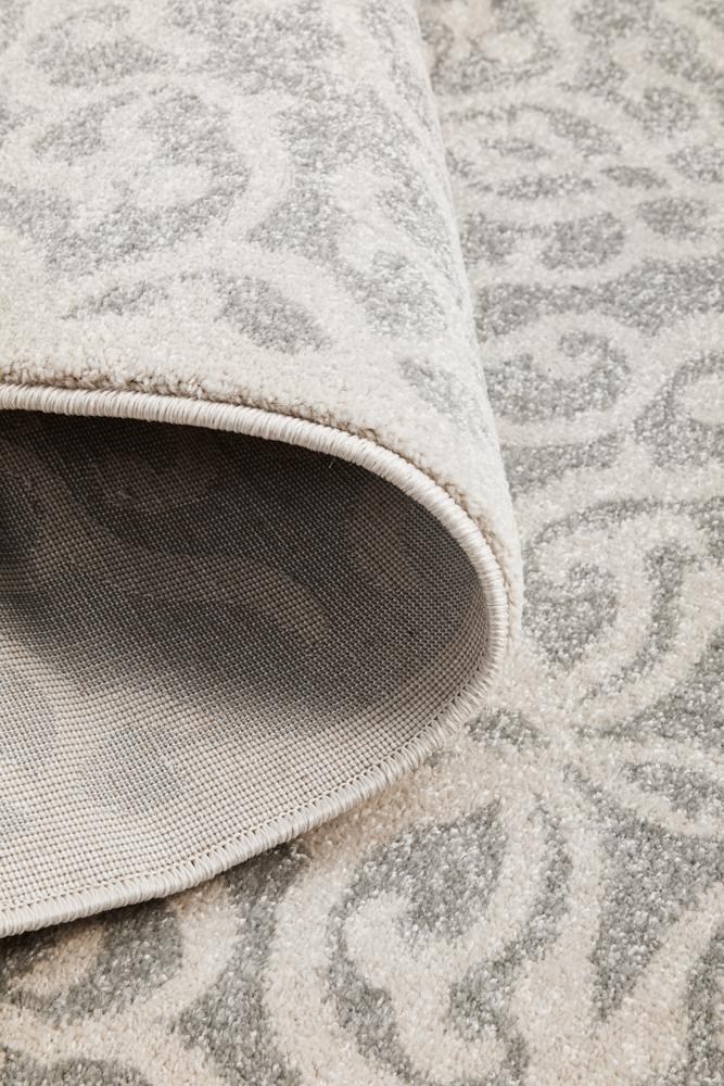 Miter Celsus Silver Rug