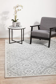 Miter Celsus Silver Rug