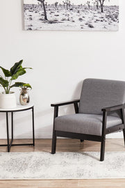 Miter Simena Silver Runner Rug