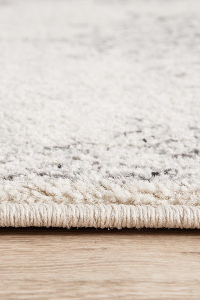 Miter Simena Silver Runner Rug