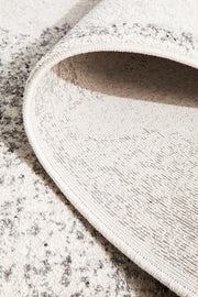 Miter Simena Silver Runner Rug