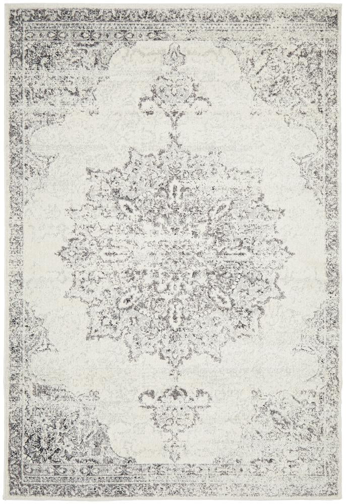Miter Simena Silver Rug