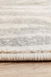 Miter Galata Silver Round Rug