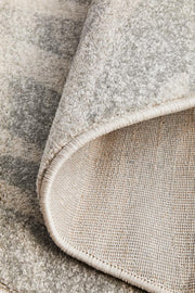 Miter Galata Silver Round Rug