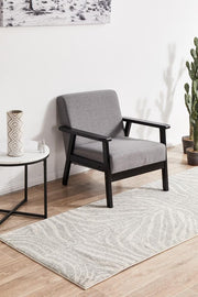 Miter Galata Silver Runner Rug