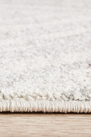 Miter Galata Silver Runner Rug