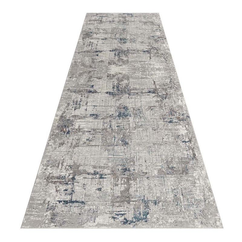 Glamor Charm Light Grey Runner Rug
