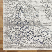 Glamor Beauty Light Grey Rug