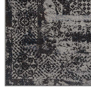 Klare Definite Dark Grey Runner Rug