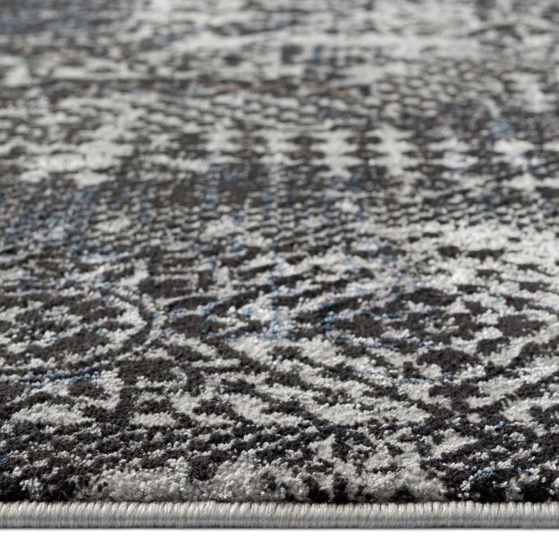 Klare Definite Dark Grey Runner Rug