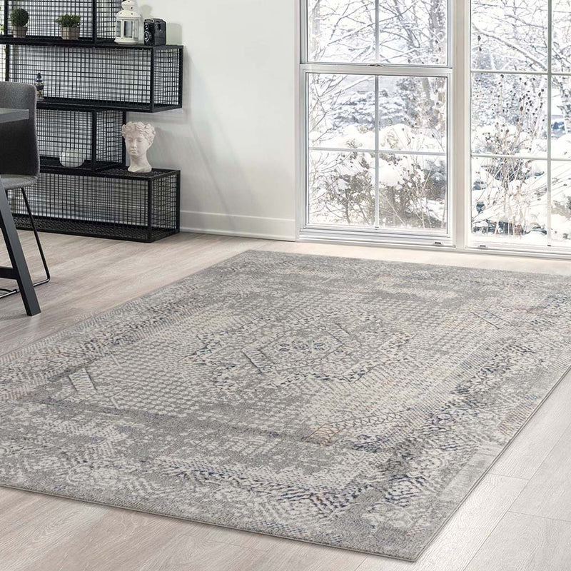 Klare Definite Light Grey Rug