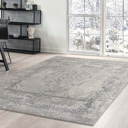 Klare Definite Light Grey Rug