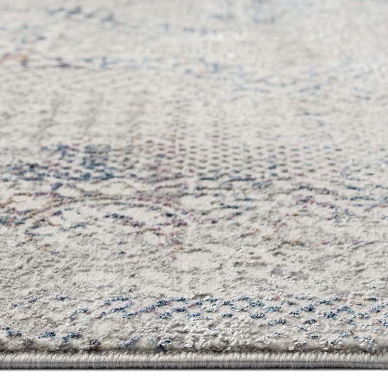 Klare Definite Light Grey Runner Rug
