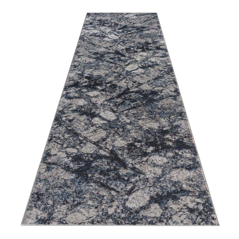Klare Chiara Grey Blue Runner Rug