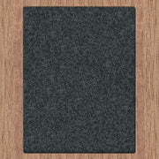 Comfort Shag Plain Dark Grey Runner Rug