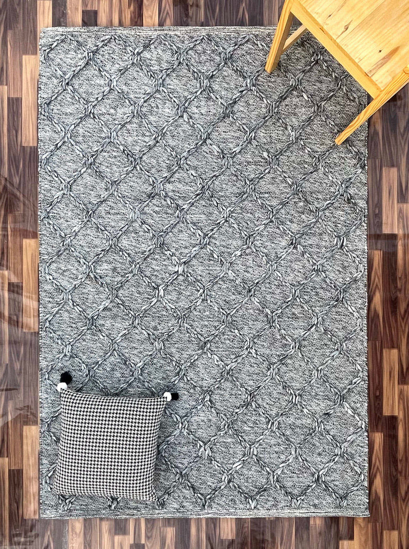 Ornament Dark Grey Rug