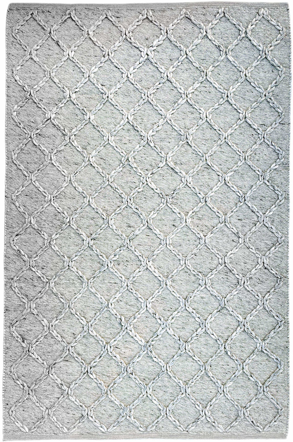 Ornament Spotted Grey Rug — SydneyRugsOnline