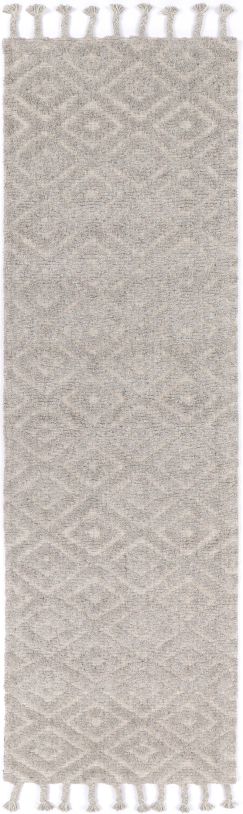 Leilani Plush Diamond Grey Rug