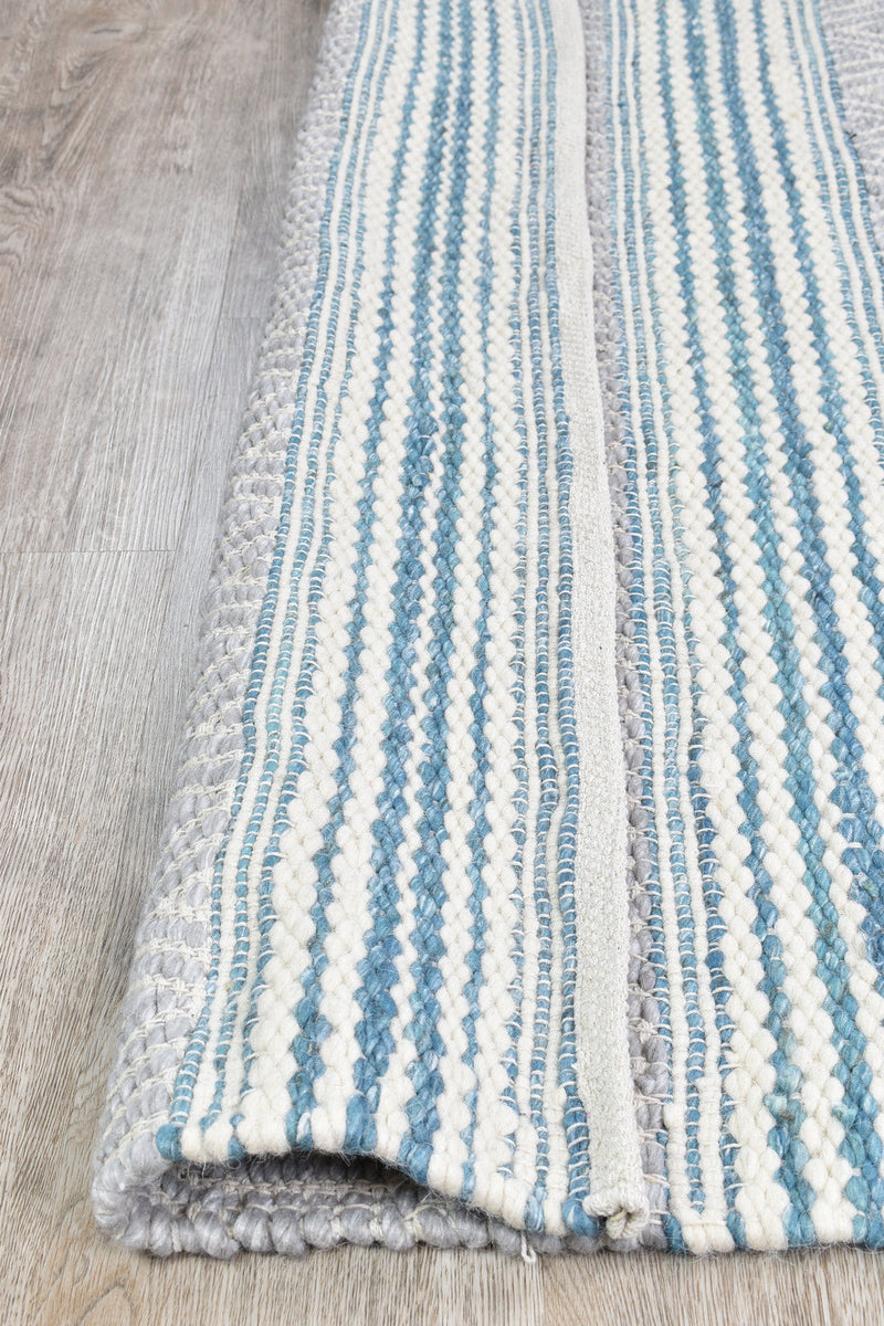 Atlantic Wool Sky Blue Rug